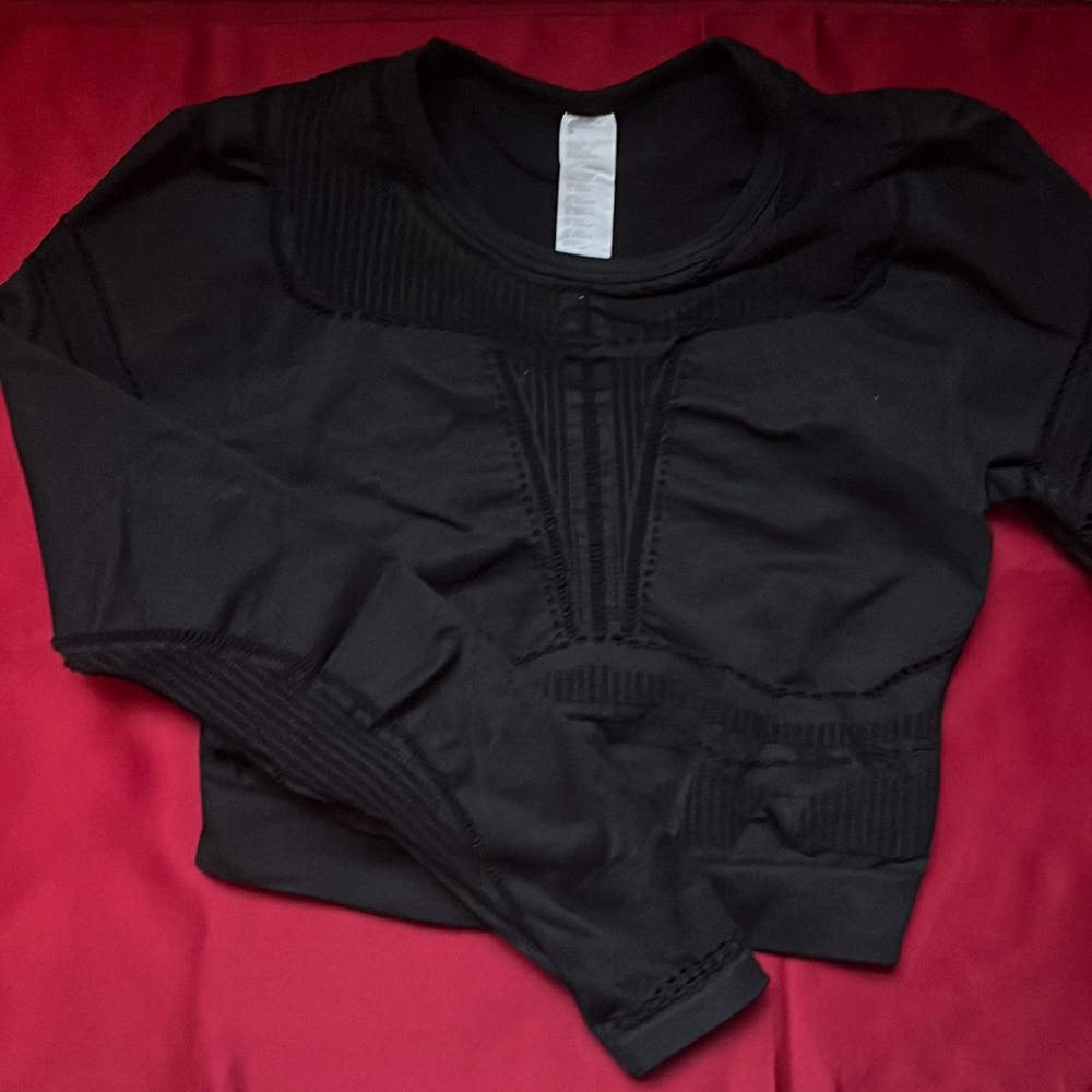Mesh Fabletics workout top